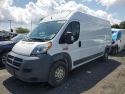 Salvage cars for sale from Copart East Granby, CT: 2018 Dodge RAM Promaster 3500 3500 High