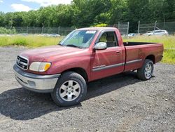 Salvage cars for sale from Copart Finksburg, MD: 2000 Toyota Tundra SR5