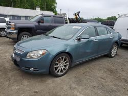 Salvage cars for sale at East Granby, CT auction: 2009 Chevrolet Malibu LTZ