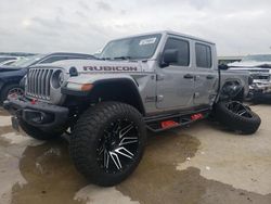 Salvage cars for sale at Grand Prairie, TX auction: 2020 Jeep Gladiator Rubicon