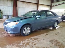 Toyota salvage cars for sale: 2002 Toyota Camry LE