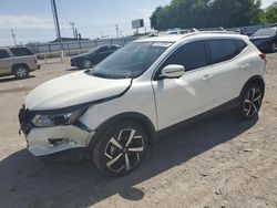 Salvage cars for sale at Oklahoma City, OK auction: 2021 Nissan Rogue Sport SL
