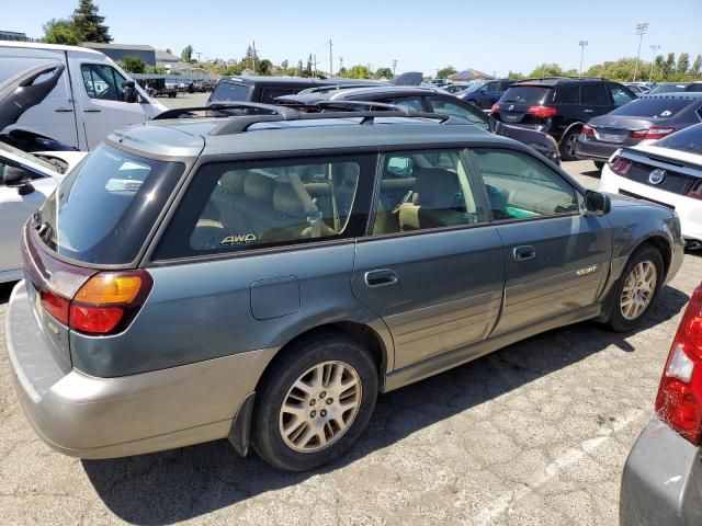 2001 Subaru Legacy Outback H6 3.0 LL Bean