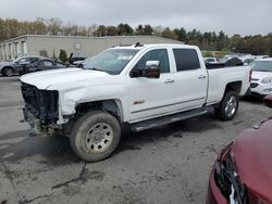 Salvage cars for sale from Copart Exeter, RI: 2016 Chevrolet Silverado K2500 Heavy Duty LTZ