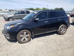 Salvage cars for sale at Sacramento, CA auction: 2012 Acura MDX Technology