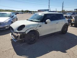 Salvage cars for sale at Colorado Springs, CO auction: 2018 Mini Cooper