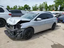 Nissan Vehiculos salvage en venta: 2017 Nissan Sentra S