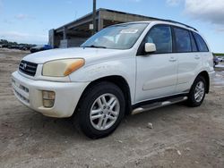 Salvage cars for sale at West Palm Beach, FL auction: 2002 Toyota Rav4