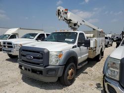 Salvage cars for sale from Copart Haslet, TX: 2012 Ford F450 Super Duty