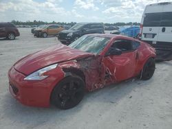 Salvage cars for sale at Arcadia, FL auction: 2012 Nissan 370Z Base