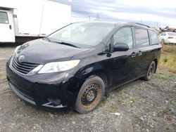 Salvage cars for sale from Copart Montreal Est, QC: 2014 Toyota Sienna
