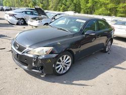 Salvage cars for sale from Copart Glassboro, NJ: 2010 Lexus IS 250