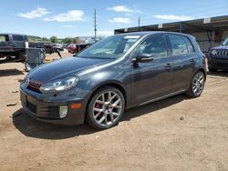 Salvage cars for sale at Colorado Springs, CO auction: 2013 Volkswagen GTI