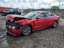 Salvage cars for sale from Copart Homestead, FL: 2021 Hyundai Sonata SEL