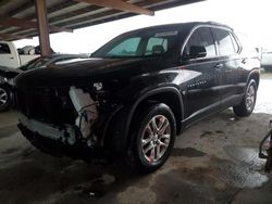 Salvage cars for sale at Houston, TX auction: 2018 Chevrolet Traverse LT