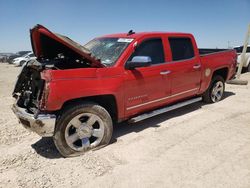 Chevrolet Silverado k1500 ltz salvage cars for sale: 2015 Chevrolet Silverado K1500 LTZ