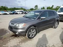 Salvage cars for sale at Bridgeton, MO auction: 2007 Acura RDX Technology