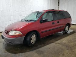 Salvage cars for sale from Copart Windsor, NJ: 2002 Ford Windstar LX