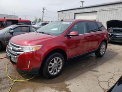 Salvage cars for sale at Chicago Heights, IL auction: 2014 Ford Edge Limited