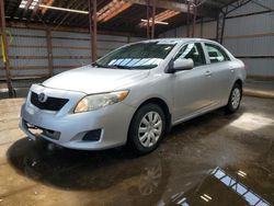 Toyota salvage cars for sale: 2009 Toyota Corolla Base