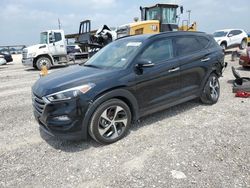 Salvage cars for sale at Temple, TX auction: 2016 Hyundai Tucson Limited