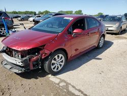 Salvage cars for sale at Kansas City, KS auction: 2022 Toyota Corolla LE