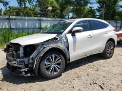 Salvage cars for sale at Hampton, VA auction: 2021 Toyota Venza LE