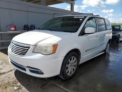 Salvage cars for sale at West Palm Beach, FL auction: 2014 Chrysler Town & Country Touring