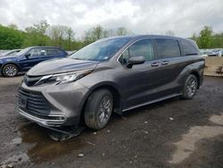 Toyota Sienna XLE salvage cars for sale: 2022 Toyota Sienna XLE