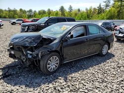 Salvage cars for sale at Windham, ME auction: 2014 Toyota Camry L