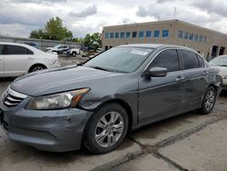 Salvage cars for sale at Littleton, CO auction: 2012 Honda Accord SE