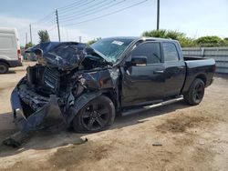 Salvage cars for sale from Copart Miami, FL: 2016 Dodge RAM 1500 Sport