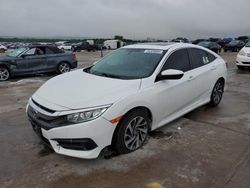 Salvage cars for sale at Grand Prairie, TX auction: 2018 Honda Civic EX