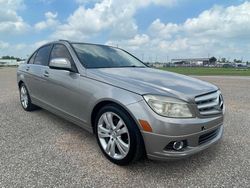 Vehiculos salvage en venta de Copart Houston, TX: 2009 Mercedes-Benz C 300 4matic