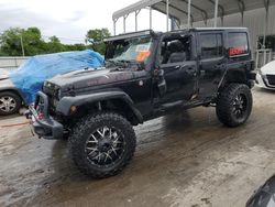 Jeep Wrangler salvage cars for sale: 2016 Jeep Wrangler Unlimited Rubicon