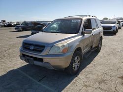 Salvage cars for sale from Copart Martinez, CA: 2004 Honda Pilot EXL