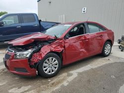 Salvage cars for sale at Franklin, WI auction: 2011 Chevrolet Cruze LT