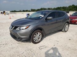 Salvage cars for sale at New Braunfels, TX auction: 2017 Nissan Rogue Sport S