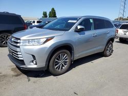Salvage cars for sale from Copart Hayward, CA: 2018 Toyota Highlander Hybrid