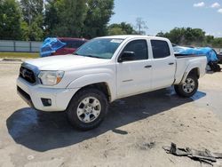 Salvage cars for sale at Ocala, FL auction: 2013 Toyota Tacoma Double Cab Long BED
