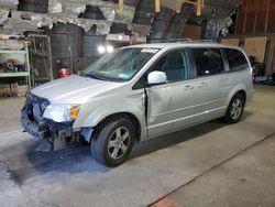 Salvage cars for sale from Copart Albany, NY: 2012 Dodge Grand Caravan SXT