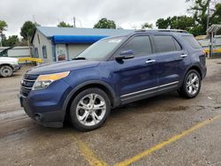 Salvage cars for sale at Wichita, KS auction: 2011 Ford Explorer Limited