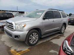 Vehiculos salvage en venta de Copart Grand Prairie, TX: 2017 Toyota Sequoia Limited