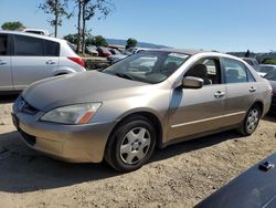 Salvage cars for sale from Copart San Martin, CA: 2005 Honda Accord LX