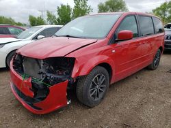 Salvage cars for sale from Copart Elgin, IL: 2014 Dodge Grand Caravan SE