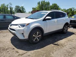 Salvage cars for sale at Baltimore, MD auction: 2016 Toyota Rav4 XLE