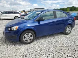 Chevrolet Vehiculos salvage en venta: 2013 Chevrolet Sonic LS