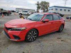 Honda salvage cars for sale: 2022 Honda Civic EXL