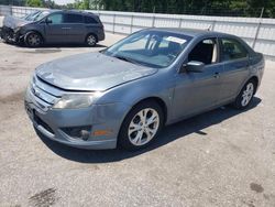 Salvage cars for sale at Dunn, NC auction: 2012 Ford Fusion SE