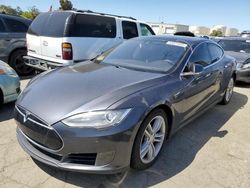 Salvage cars for sale from Copart Martinez, CA: 2015 Tesla Model S 85D